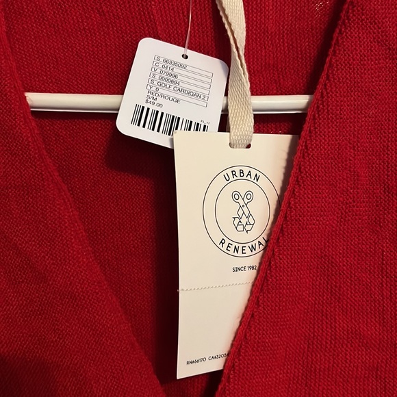 Vintage wool golf cardigan - Picture 2 of 2